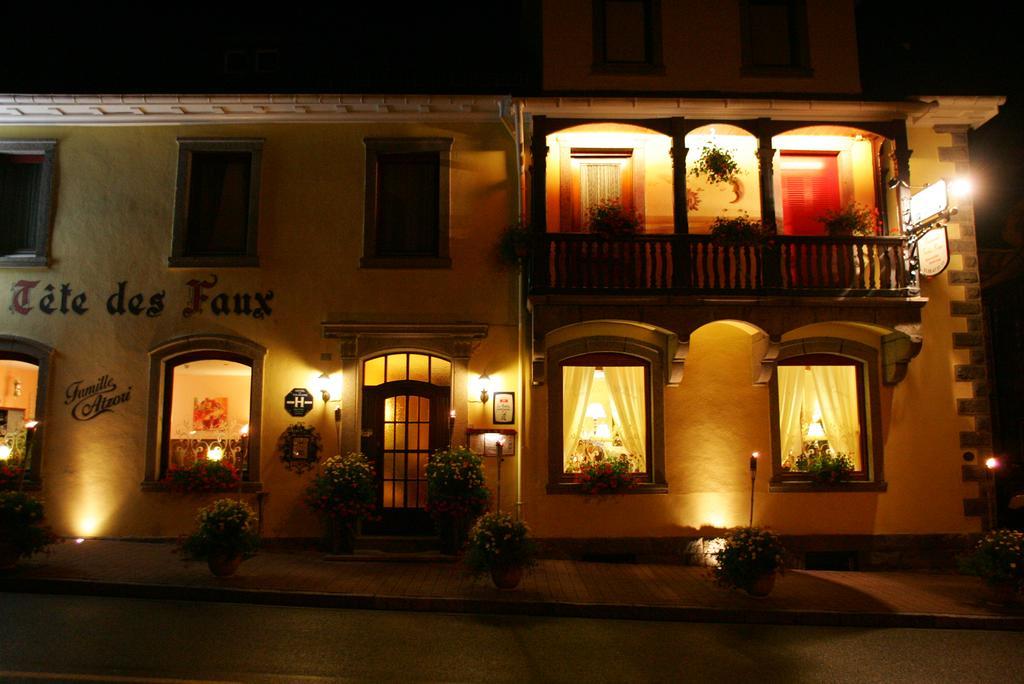 Logis Hôtel Restaurant La Tête Des Faux Le Bonhomme Exterior foto