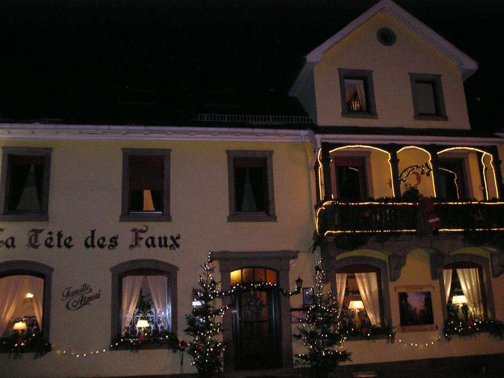 Logis Hôtel Restaurant La Tête Des Faux Le Bonhomme Exterior foto