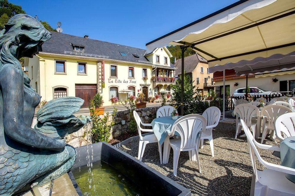 Logis Hôtel Restaurant La Tête Des Faux Le Bonhomme Exterior foto